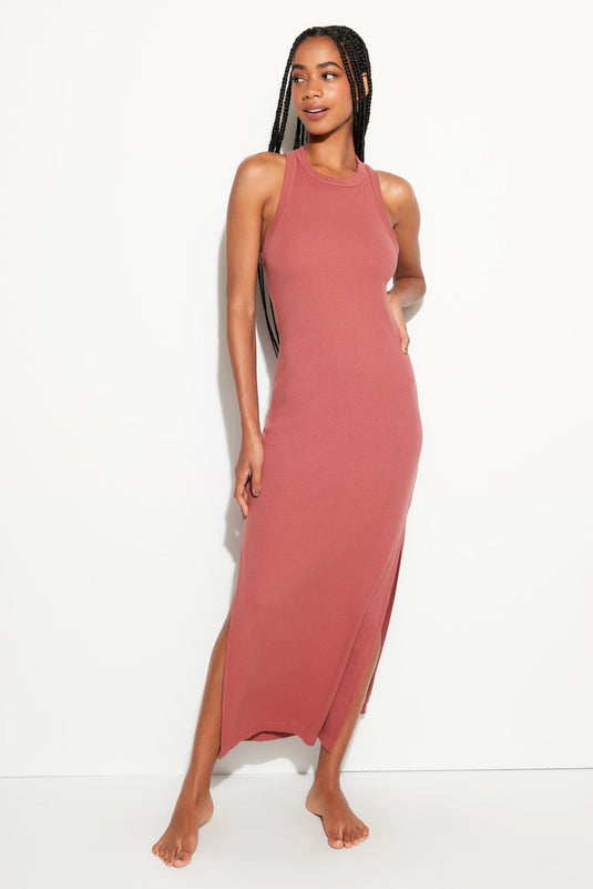 Simone Rib Maxi Dress