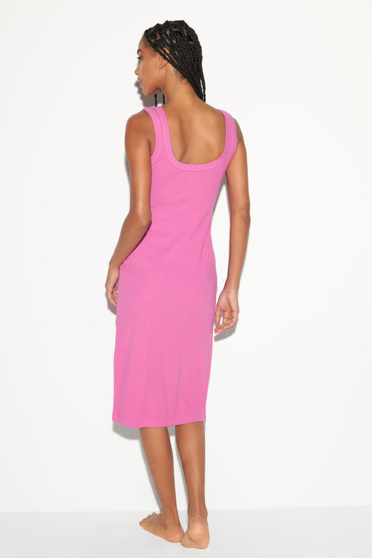 Camille Rib Midi Dress