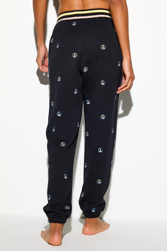 Peace Emblem Hudson Sweatpant